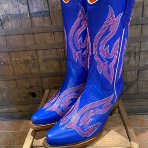 Leather Cowboy Boots